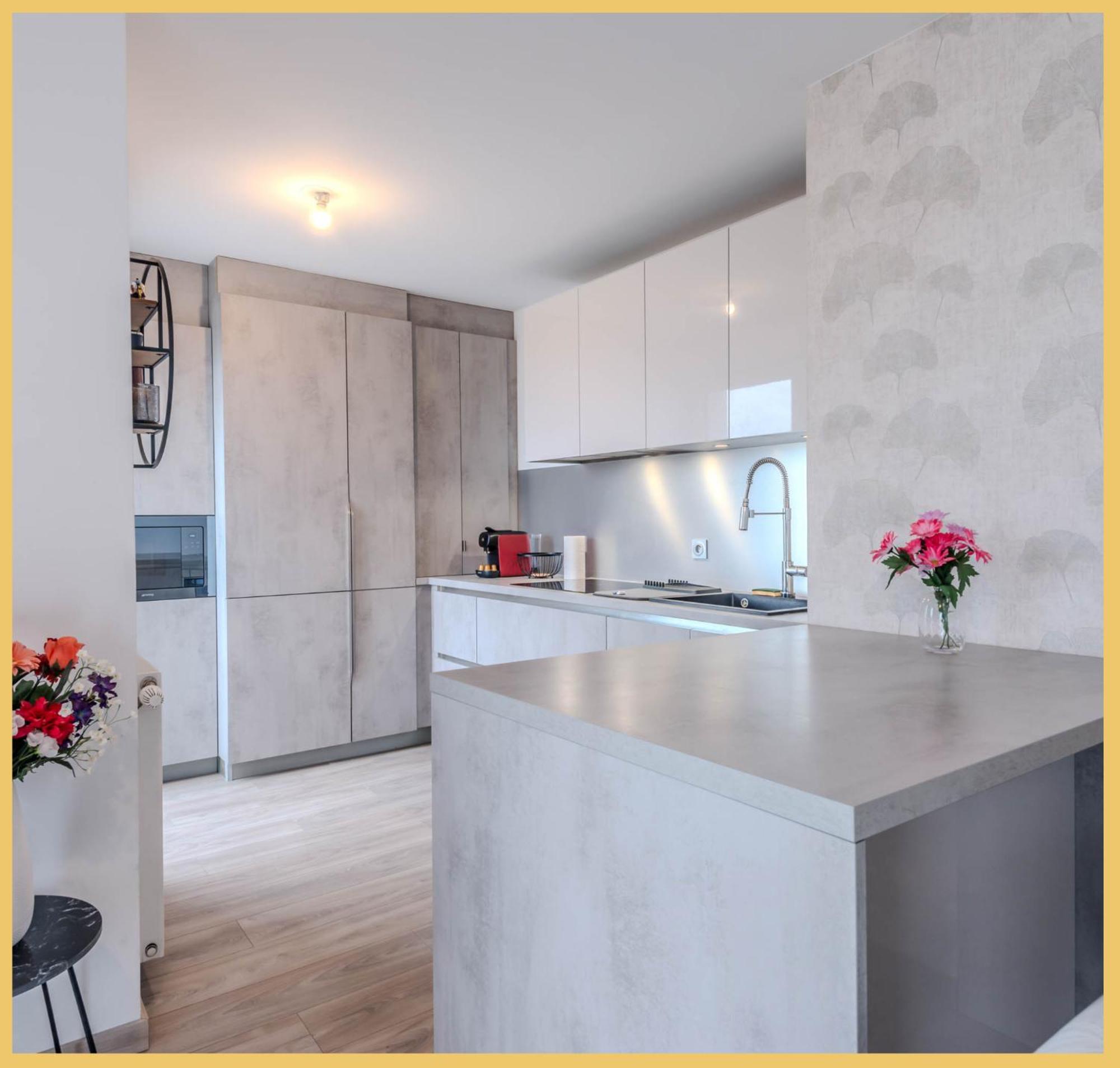 Appart T3 Moderne Ambilly Apartment Exterior foto