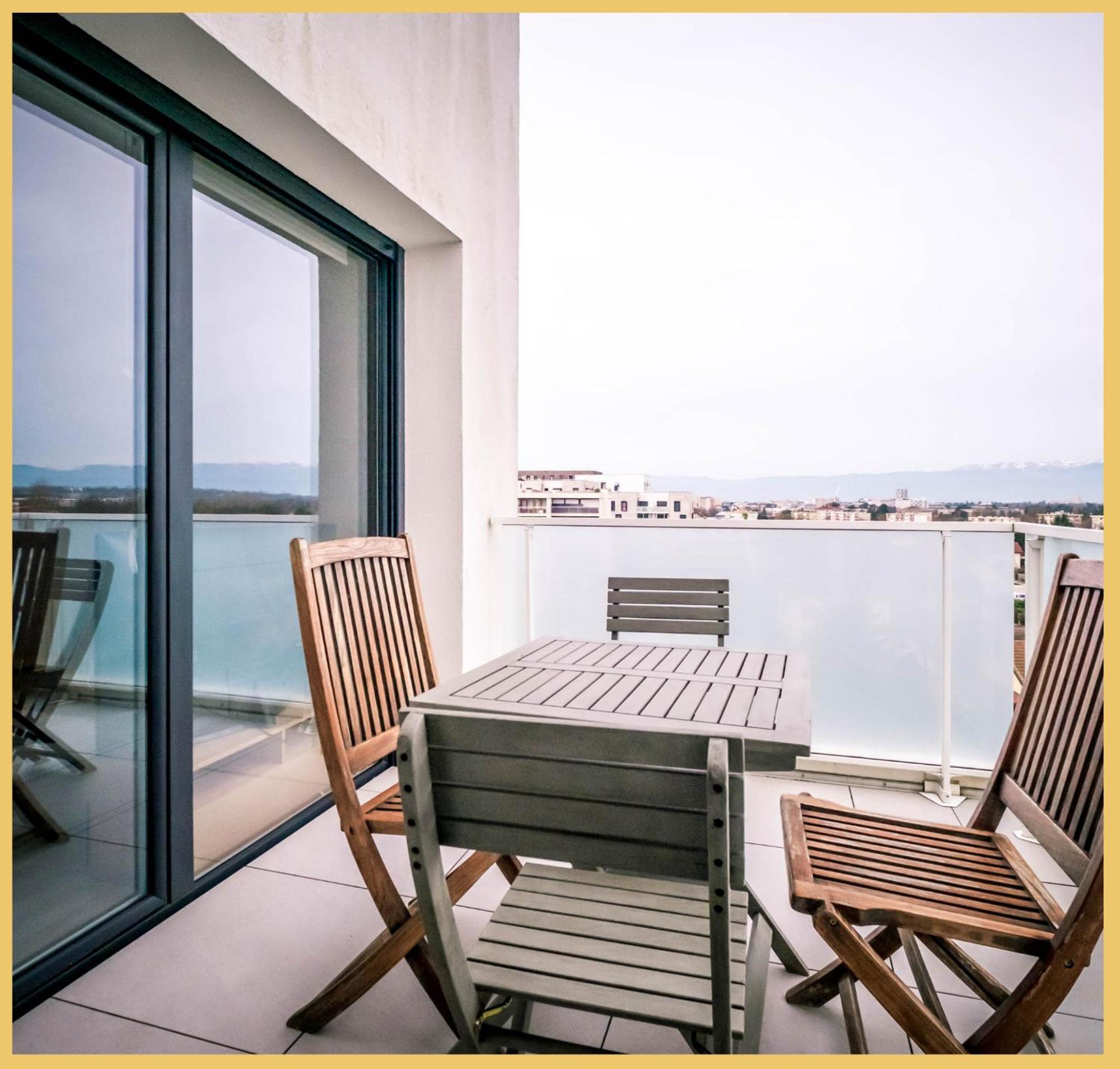 Appart T3 Moderne Ambilly Apartment Exterior foto