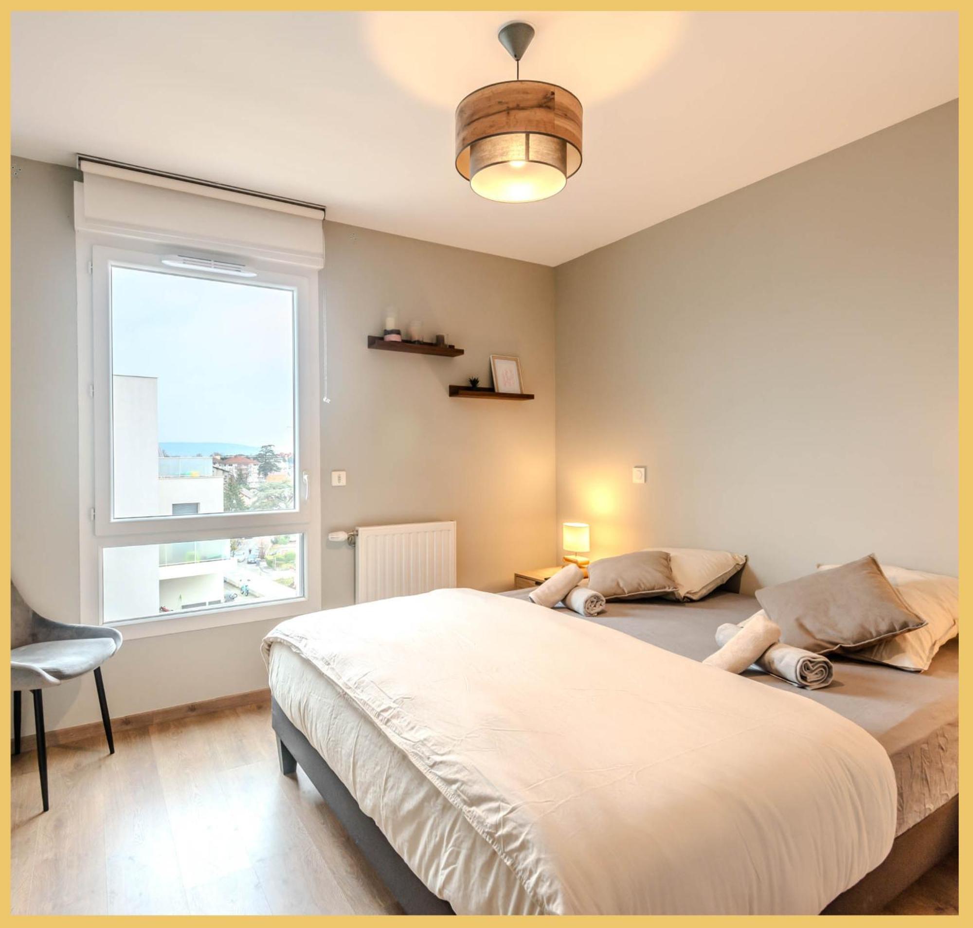 Appart T3 Moderne Ambilly Apartment Exterior foto