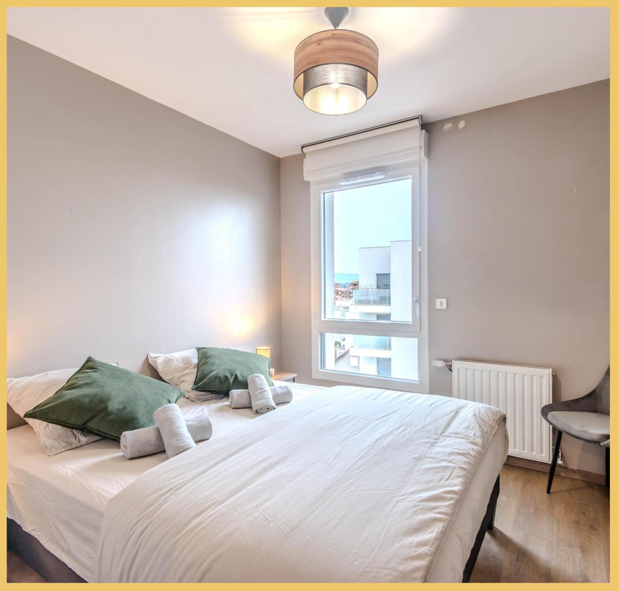 Appart T3 Moderne Ambilly Apartment Exterior foto