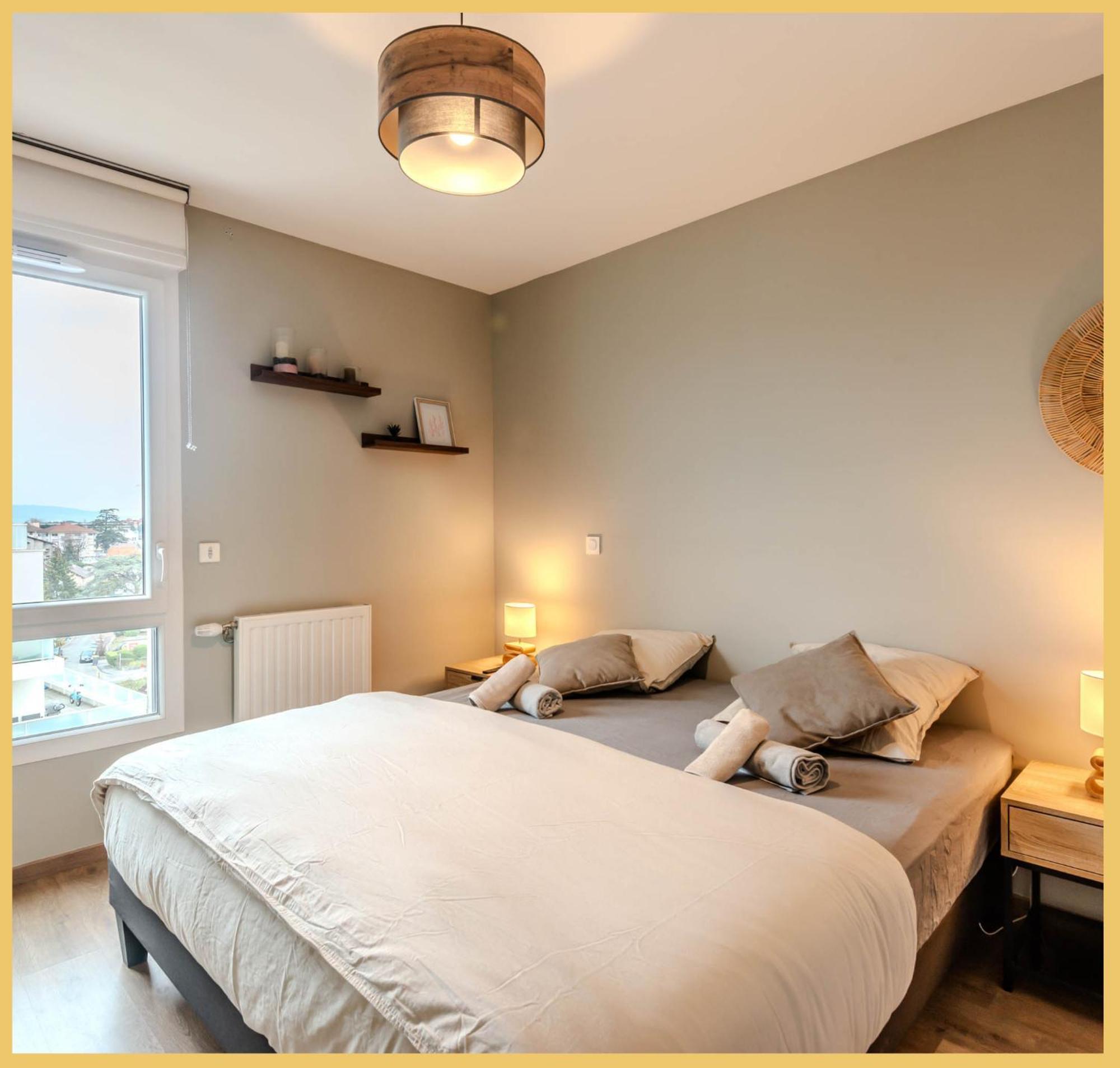 Appart T3 Moderne Ambilly Apartment Exterior foto